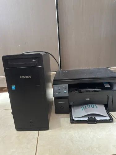 CPU e Impressora HP