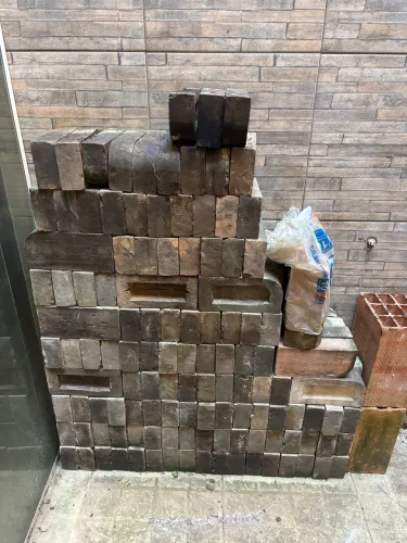 Tijolo aparente para churrasqueira 