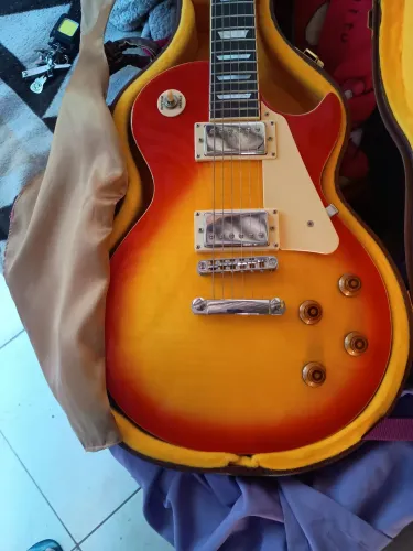 Vendo ou troco Les paul Tagima Tlp Flamed