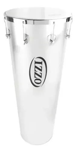 TIMBAL CÔNICO 14 POL ALUMINIO, PELE LEITOSA 8 AFINAÇÕES.