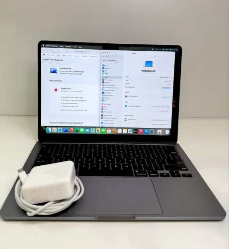 MacBook Air M3 Garantia Apple até 2027 Impecável 