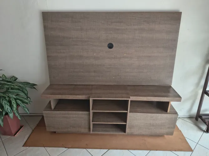 Rack com Painel para TV - Usado em Bom Estado