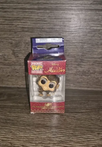 Chaveiro Pocket Pop Aladdin - Abu <br><br>* Acompanha caixinha<br>* Em ótimo estado de conservação