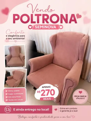 Poltrona Rosa