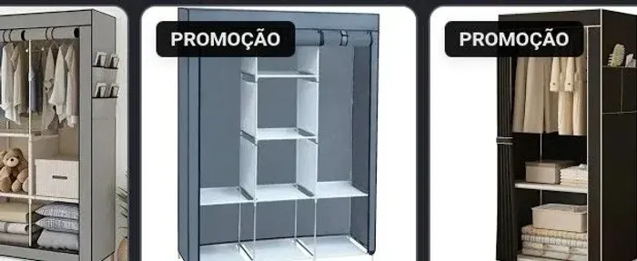 Guarda roupa de pano