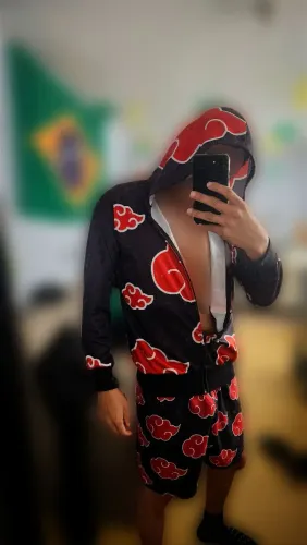 Conjunto Akatsuki Naruto moleton
