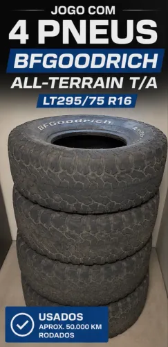 JOGO PNEUS USADOS BFGOODRICH 
