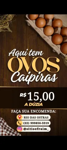 Ovos caipiras