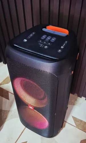 Caixa de som JBL patbox 310 com nota fiscal