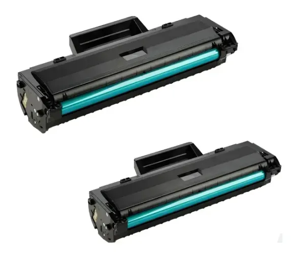 KIT 2 Toner Compatível C/ Chip 105a W1105a 107a 135w 137fnw Preto