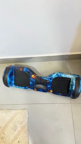 Hoverboard elétrico azul