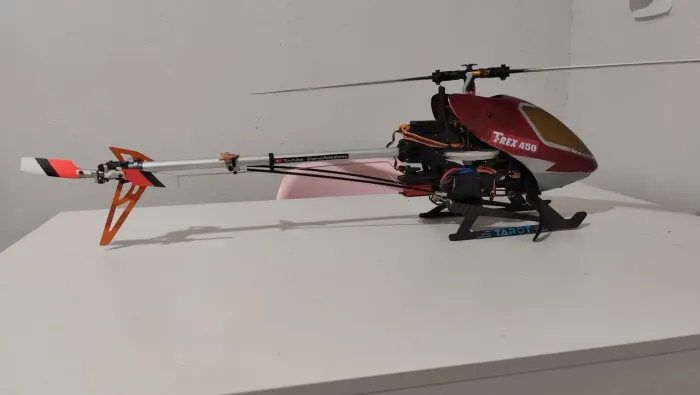 Helicóptero t rex 450 flaybaless 