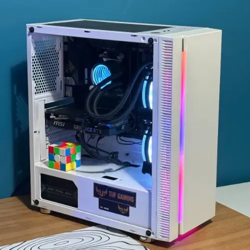PC GAMER Ryzen 5 5500X3D | RTX 4060 | 16GB RAM DDR4 | 3TB SSD + HDD (Venda ou Troca)