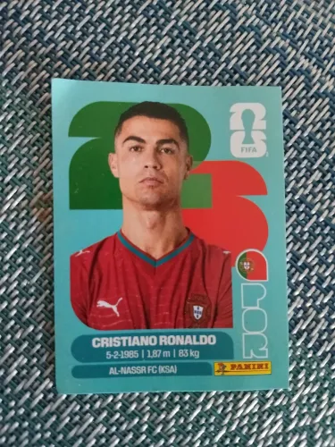 Figurinha copa 2026 Cristiano Ronaldo