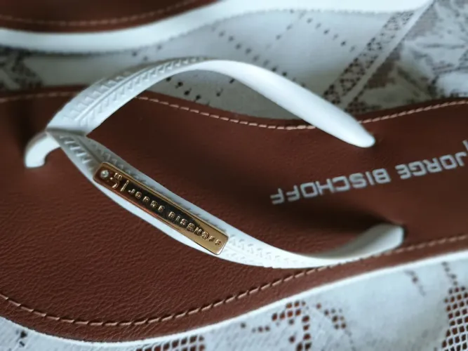 Chinelo feminino Jorge bischoff novo e original 