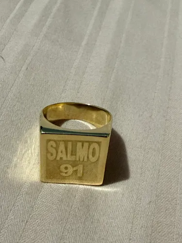 ANEL EM OURO 18k MACIÇO