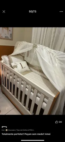 kit berço de bebê