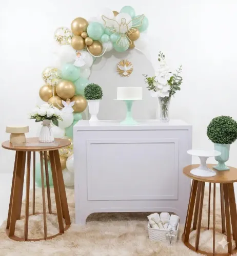 Aluguel Decoração Batizado Premium - Kit Pegue e Monte Goianésia