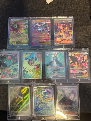 Coleção cartas pokemon