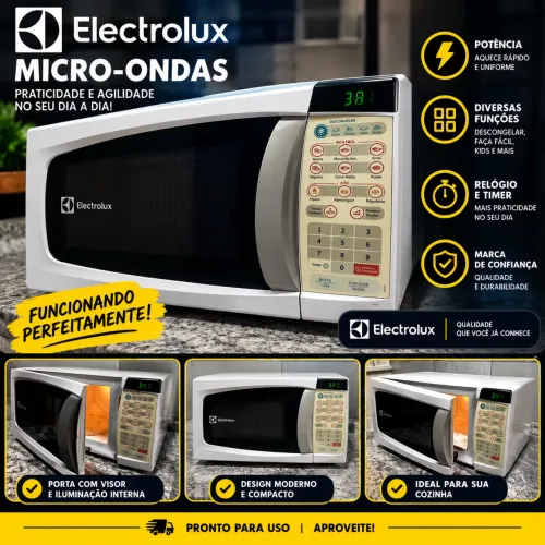Micro-ondas Electrolux em ótimo estado - Funcionando perfeitamente