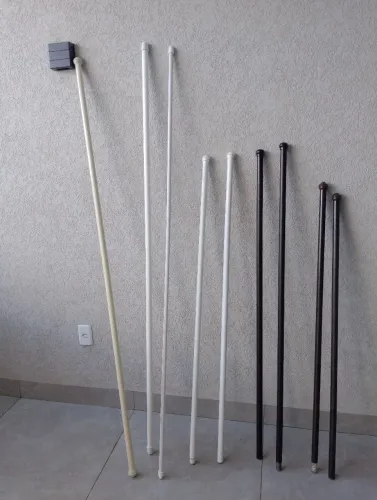 6 varal para cortina