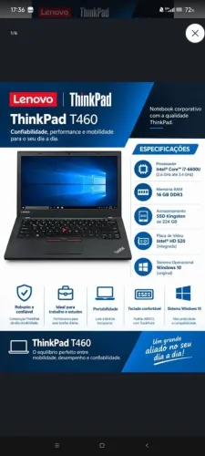 Vendo notebook Lenovo