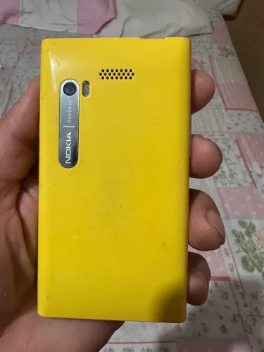 Nokia N9 Amarelo Antigo - Sem Bateria