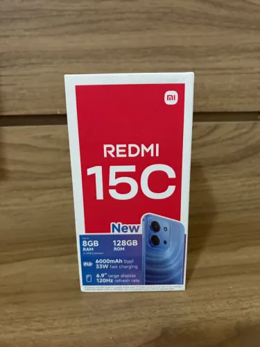 Smartphone Redmi 15c 128gb Novo, Lacrado