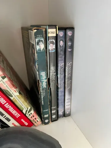 Harry Potter e Senhor dos anéis DVD