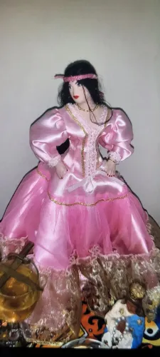 Boneca Cigana de Porcelana