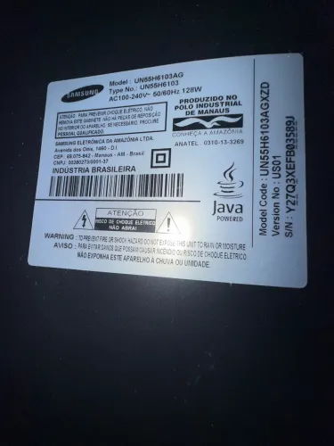 ? TV Samsung 55? Smart Full HD - UN55H6103AG