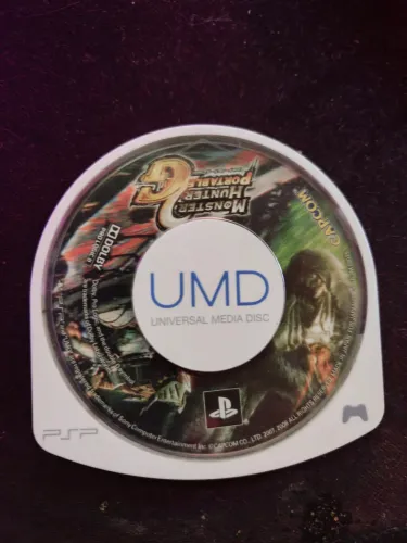 Jogo PSP ( Monster Hunter - original )