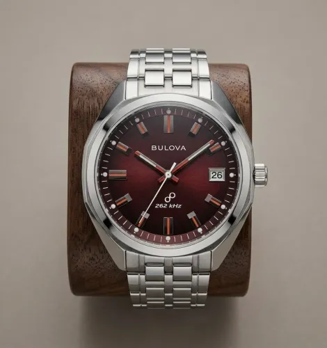 Relógio Bulova Jet Star Precisionist Bordo Novo