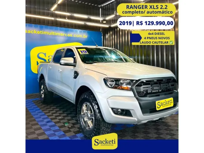 Ford Ranger XLS 2.2 4X4 CD Diesel Aut. 2019