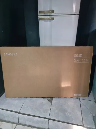 TV SMART SAMSUNG 55 QLED POLEGADAS NOVA LACRADA
