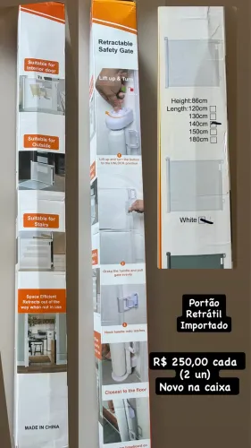 Portão retrátil importado