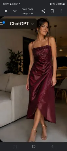 Vestido de festa tam P