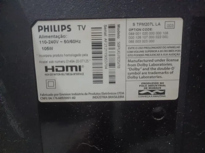 Tv Philips 50 pol