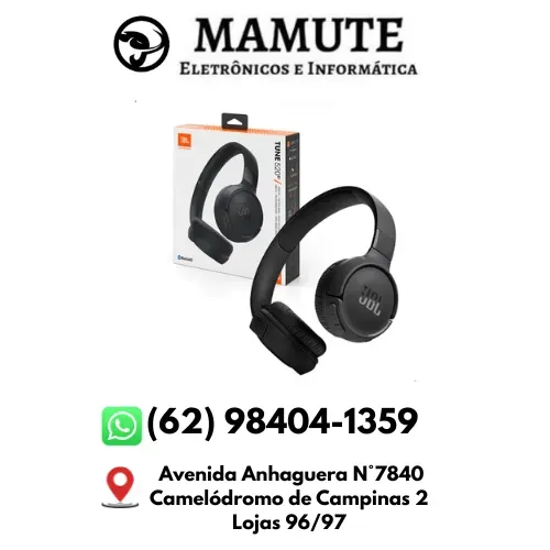 Fone de Ouvido On-ear sem fio JBL Original Tune 520BT Headphone