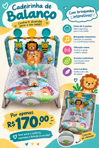 Cadeira de descanso infantil