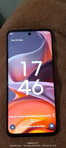 VENDO OU TROCO CELULAR MOTOROLA G15 SEMI NOVO