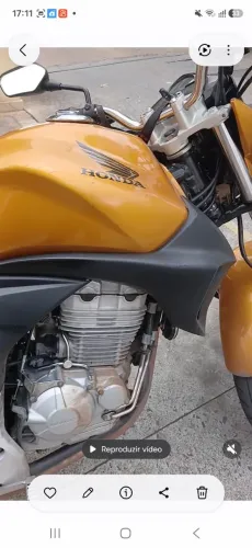 Moto seminova com 66 mil km originais aceito troca com volta minha numa 160 cg