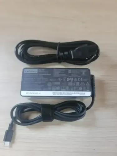 Carregador P/ Notebook Lenovo Dell Hp 65w Type-c Usb-c novo garantia so 98 temos ssd e mem