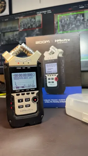Gravador Zoom H4n Pro