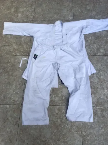 Kimono Ripstop Branco Tam. 5 Completo - Acompanha Calça