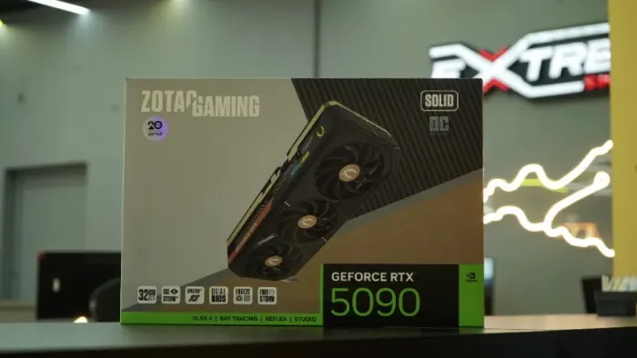RTX 5090 32GB Zotac Solid OC-21x no cartão- Loja física!