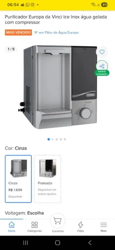 Filtro inox europa da vinci ice