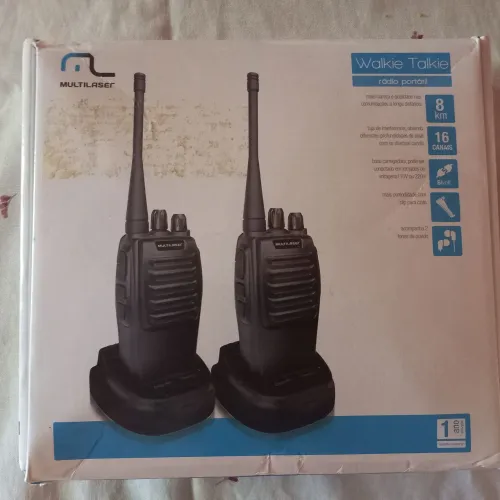 Par de Walkie-talkie Multilaser