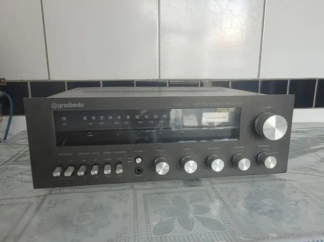 Kit de Som Gradiente S?125 + Caixa Bluetooth - Vintage e Funcional