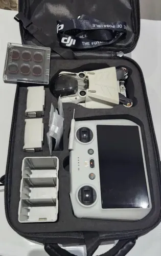 Kit 2 baterias plus + hub de carregamento original Dji 